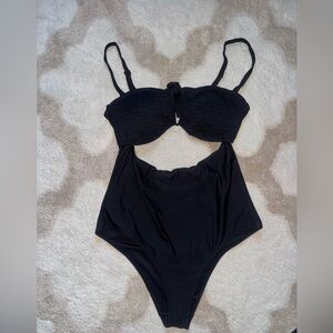 Aerie Black Women’s One Piece Swimsuit